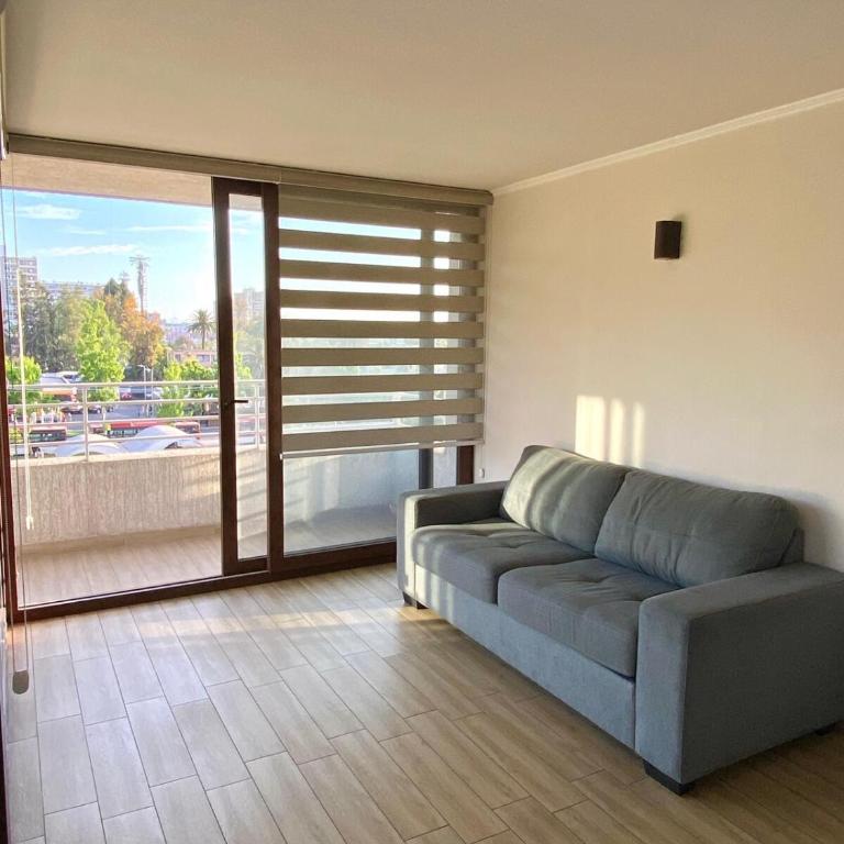 Exclusivo Departamento en Ñuñoa - Three-Bedroom Apartment with Balcony - 1