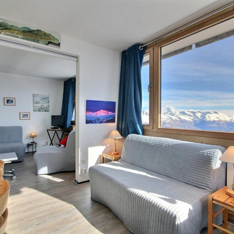 Bel appartement à Aime 2000 pour 6 pers, grande terrasse, vue montagne - FR-1-455-271 - Appartement - 3