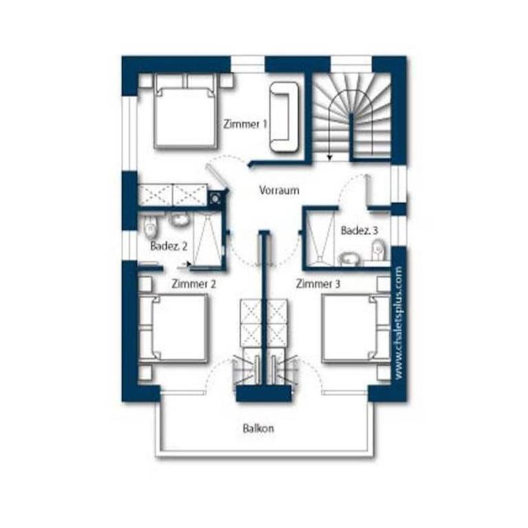 Chalet Retreat with Terrace & Sauna - Chalet mit 3 Schlafzimmern - 29