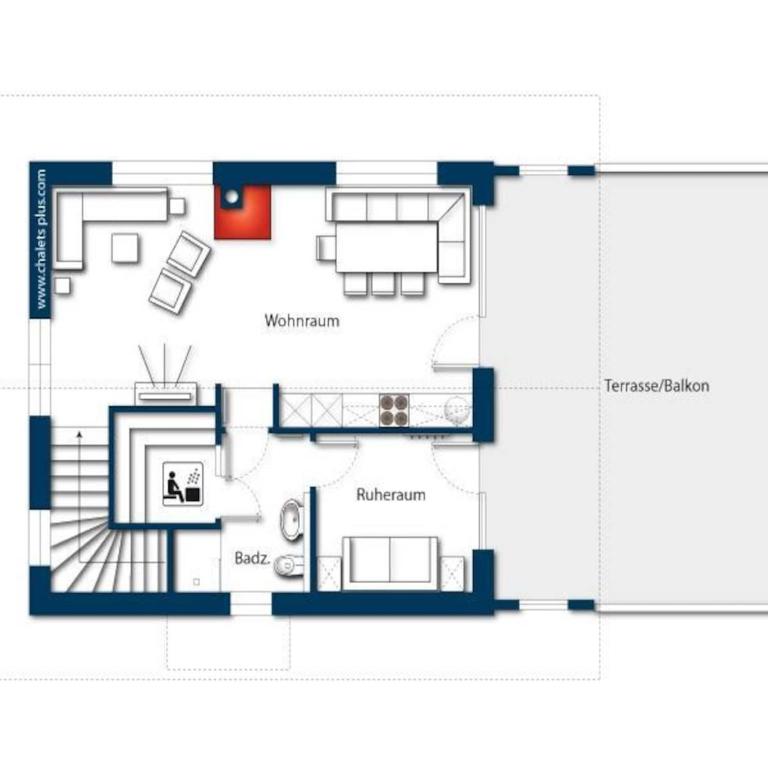 Alpine Chalet with Mountain Views - Chalet mit 2 Schlafzimmern - 35