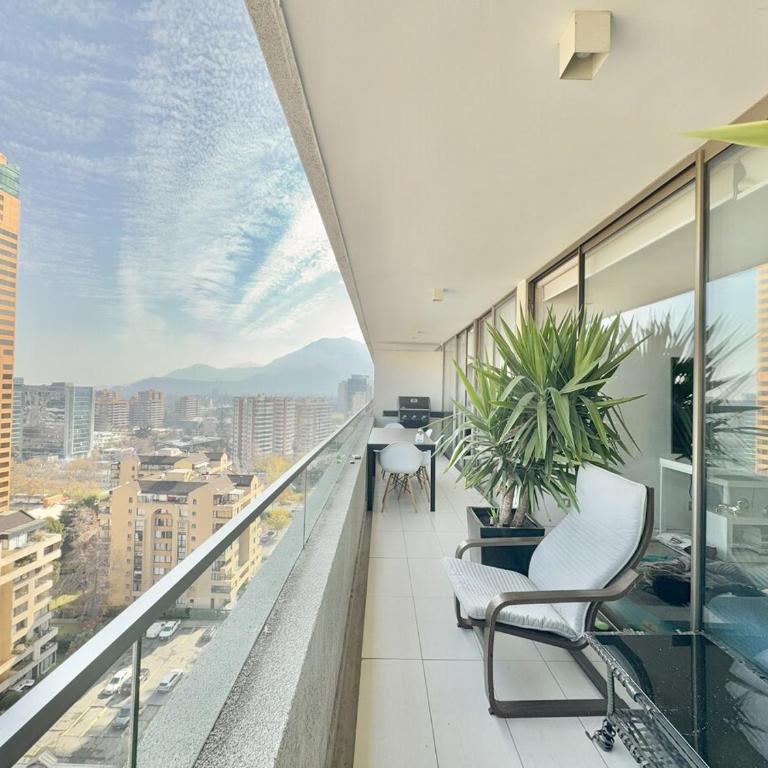 Departamento premium parque arauco Las Condes - Two-Bedroom Apartment with Terrace - 4