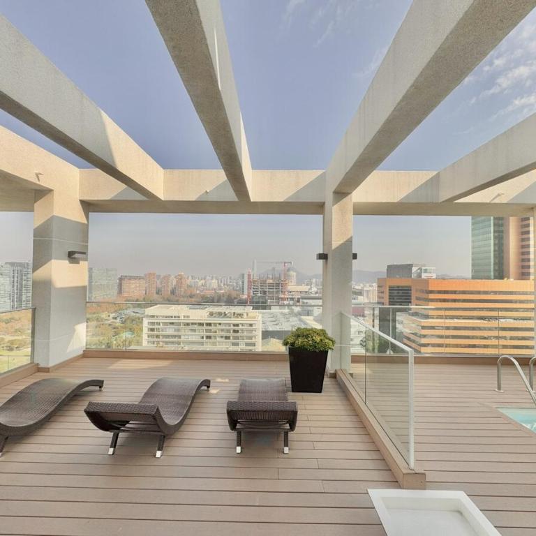 Departamento premium parque arauco Las Condes - Two-Bedroom Apartment with Terrace - 9