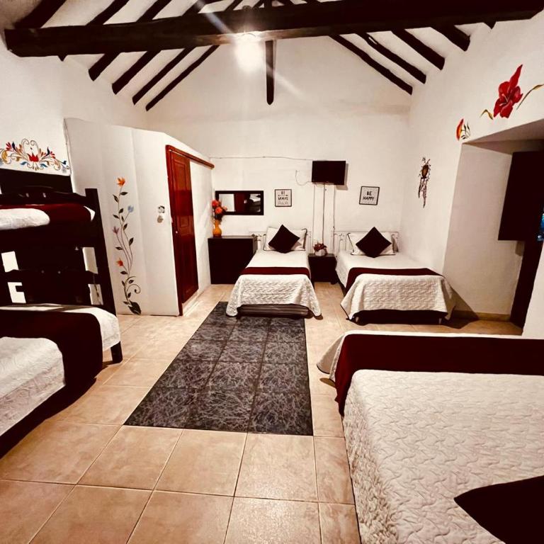 Balcon Plaza Villa de Leyva Hotel - Family Room - 3