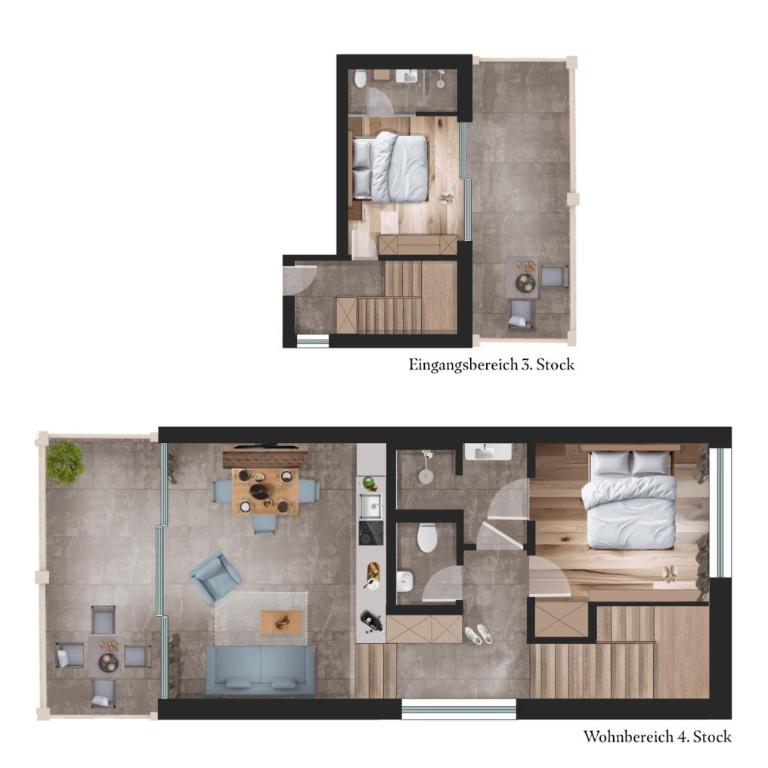 Arabella Retreat & Spa - Penthouse-Apartment mit 2 Schlafzimmern - 1