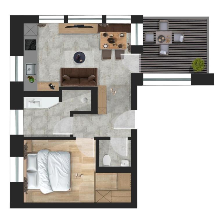 Arabella Retreat & Spa - Deluxe Apartment mit 1 Schlafzimmer - 1