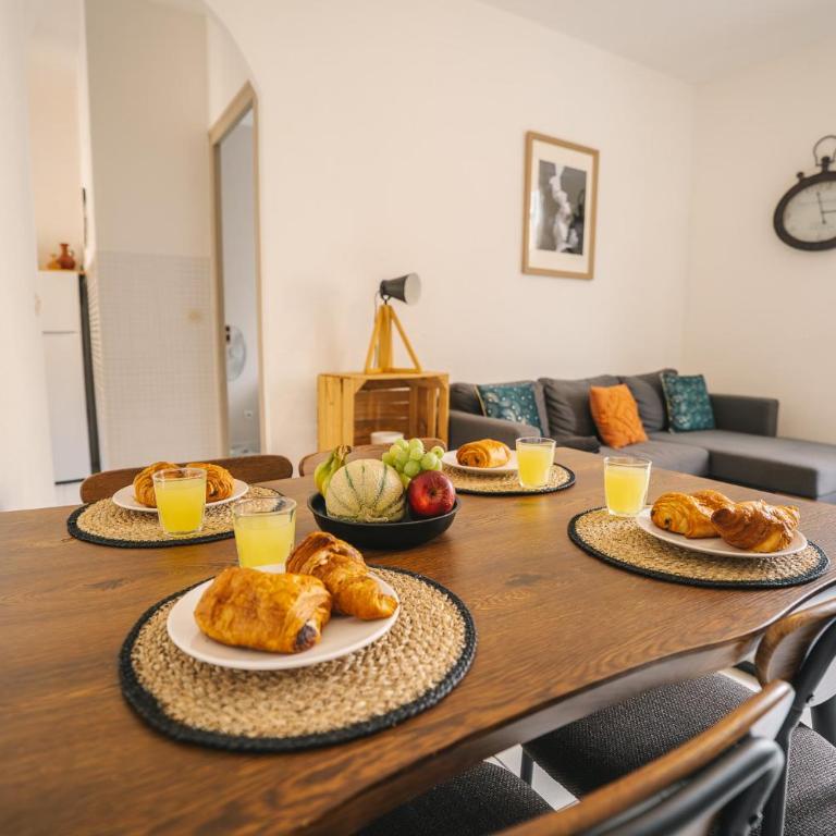 Charmant T2 au pied de la Cité de Carcassonne- AL - Apartment mit 2 Schlafzimmern - 4