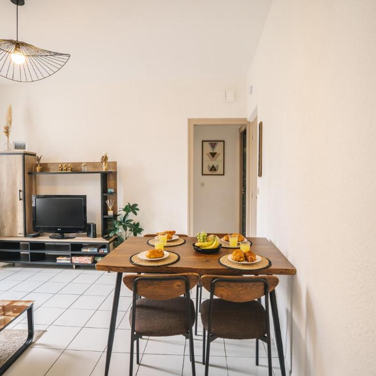 Charmant T2 au pied de la Cité de Carcassonne- AL - Apartment mit 2 Schlafzimmern - 18