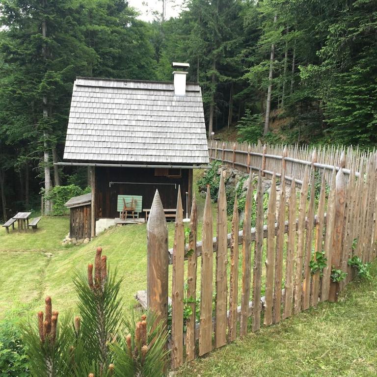 Holzknechthütte für 3 Personen - Haus mit 1 Schlafzimmer - 1