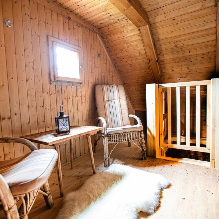 Holzknechthütte für 3 Personen - Haus mit 1 Schlafzimmer - 4