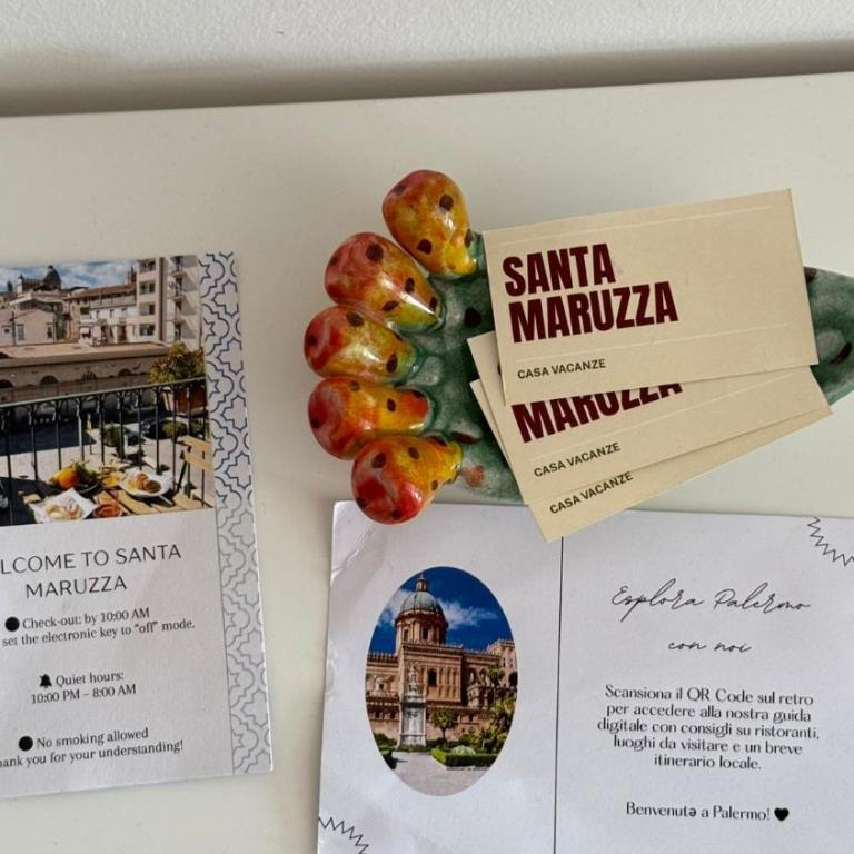 Santa Maruzza - Apartment with Balcony View, 5 Min Walk to Teatro Massimo & Cathedral - Appartamento con 2 Camere da Letto - 21
