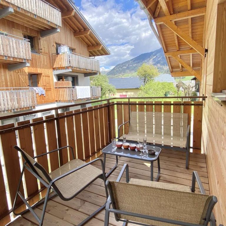 Superbe appart 3 pièces avec parking, proche pistes et lac - Praz sur Arly - Appartement 2 Chambres - 18