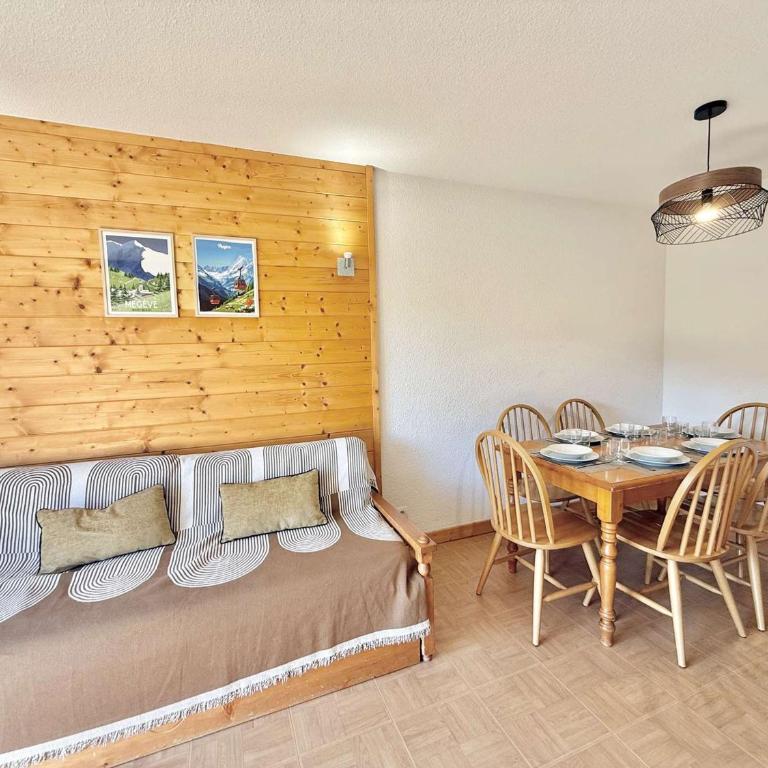 Appartement 3 pièces à Flumet pour 6 personnes avec balcon - Apartamento de 2 dormitorios - 3