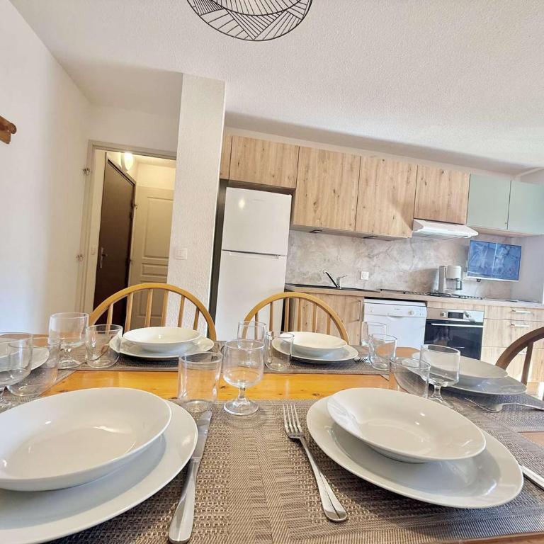 Appartement 3 pièces à Flumet pour 6 personnes avec balcon - Apartamento de 2 dormitorios - 7