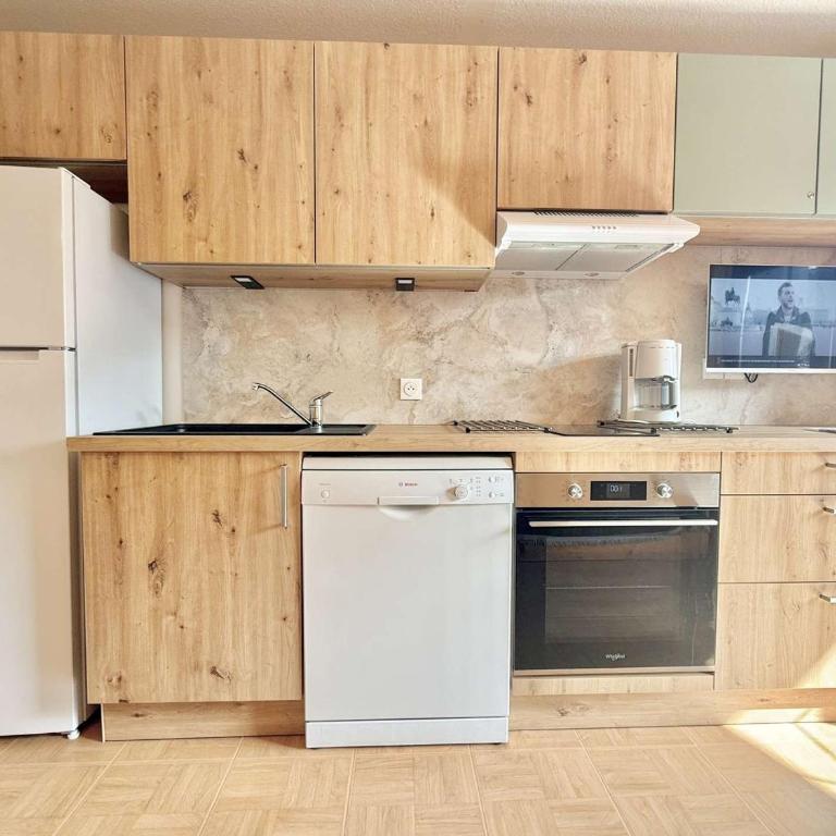 Appartement 3 pièces à Flumet pour 6 personnes avec balcon - Apartamento de 2 dormitorios - 8