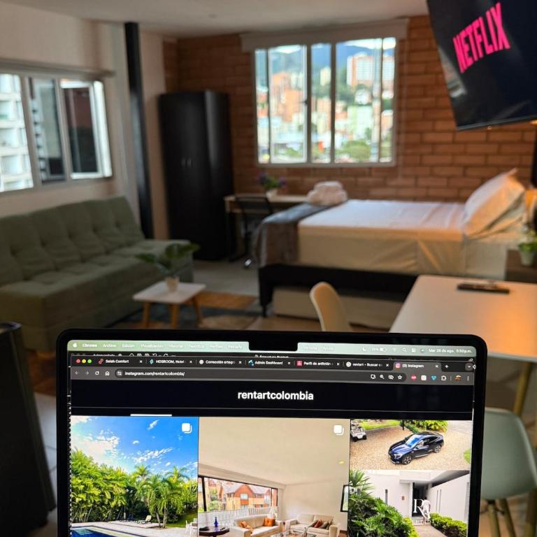 Loft Boutique Rooftop I Gym I Laureles I MedView - Estudio Familiar - 16