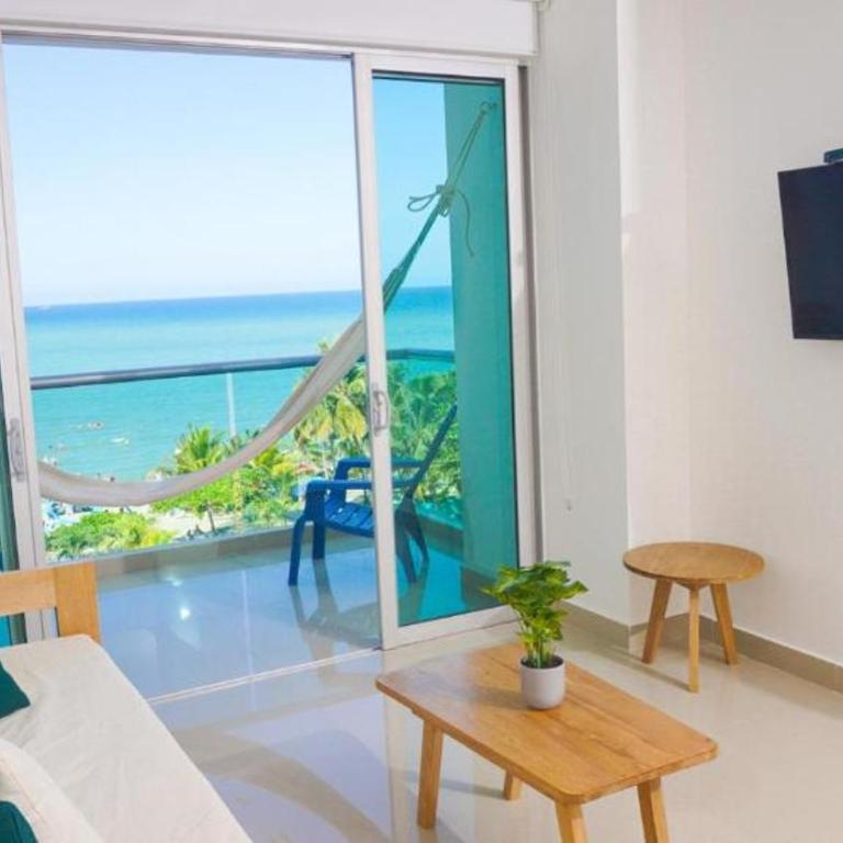 Magico Apartamento Frente al Mar 3 Habitaciones AR53 - Three-Bedroom Apartment - 16