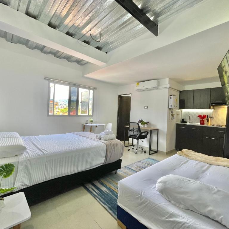 Loft Boutique Rooftop I Gym I Laureles I MedView - Estudio Estándar - 10