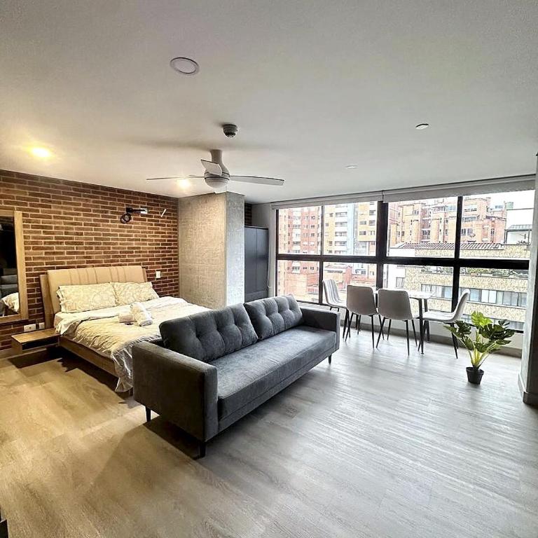 Modern loft with AC in Laureles Close to the Stadium - Apartamento de 1 dormitorio - 3
