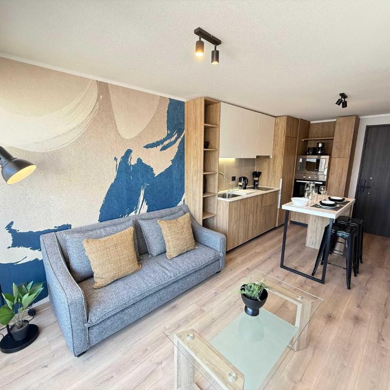 HOM l 1D1B, WiFi, AA, Lavandería, Smart TV, Santiago Centro - Apartment - 8