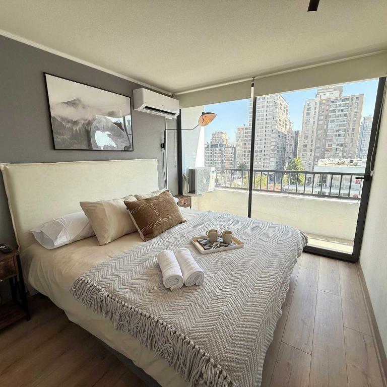 HOM l 1D1B, WiFi, AA, Lavandería, Smart TV, Santiago Centro - Apartment - 16
