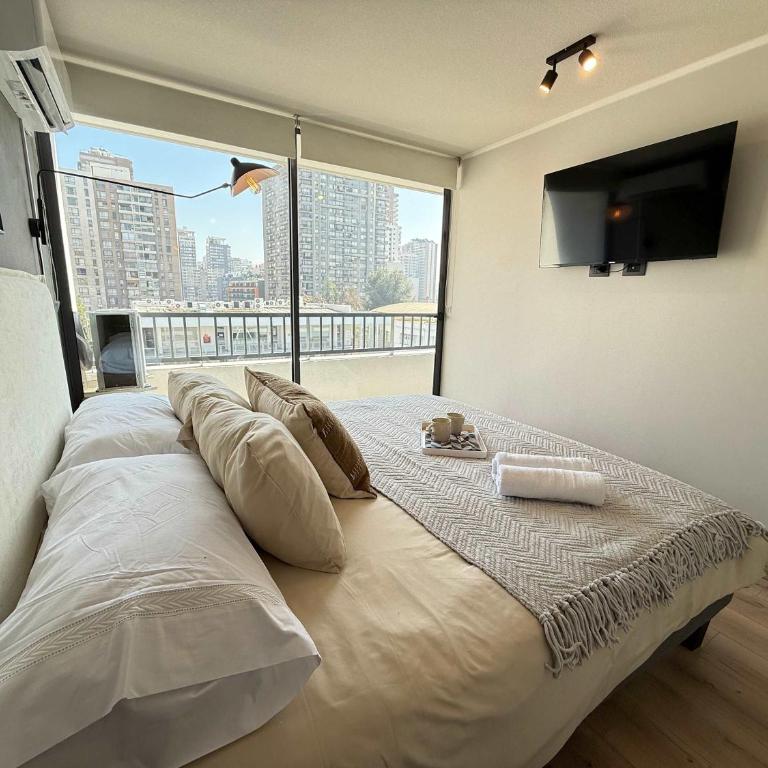 HOM l 1D1B, WiFi, AA, Lavandería, Smart TV, Santiago Centro - Apartment - 2
