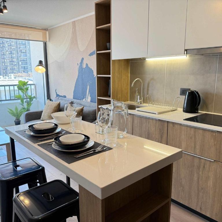 HOM l 1D1B, WiFi, AA, Lavandería, Smart TV, Santiago Centro - Apartment - 34