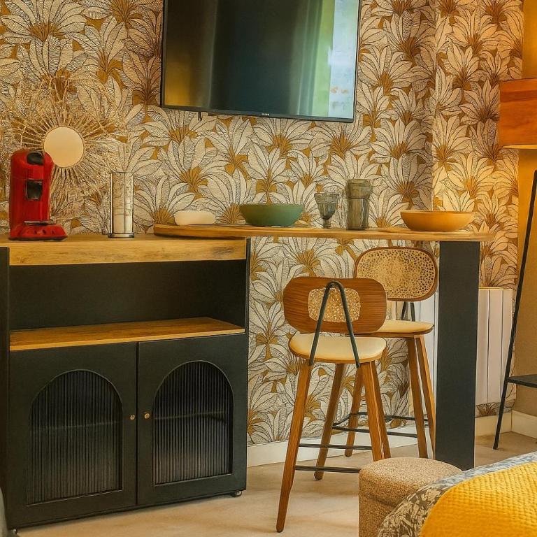 Petit Cocon des Rives Proche Stanislas-terrasse & parking gratuit - Apartment mit 1 Schlafzimmer - 25