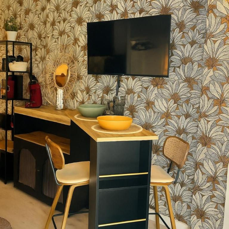 Petit Cocon des Rives Proche Stanislas-terrasse & parking gratuit - Apartment mit 1 Schlafzimmer - 45