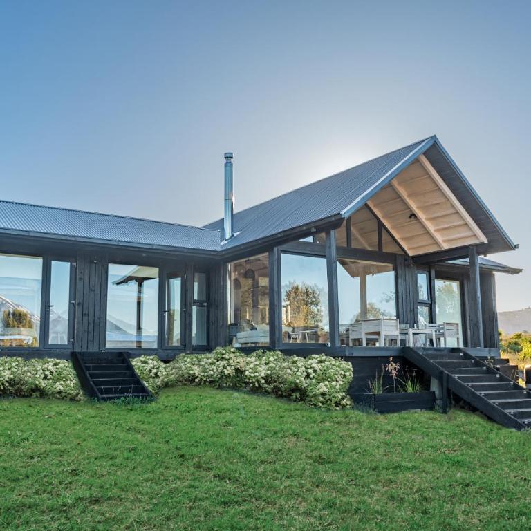 Vista Volcanoes, 10 personas, Patagonia-Ensenada - con HOT TUB - Casa - 1