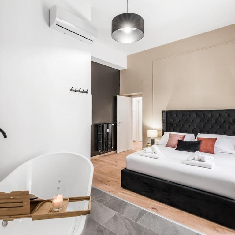 4 bedrooms, luxury 5 minutes from the Colosseum Jacuzzi - Appartamento - 29