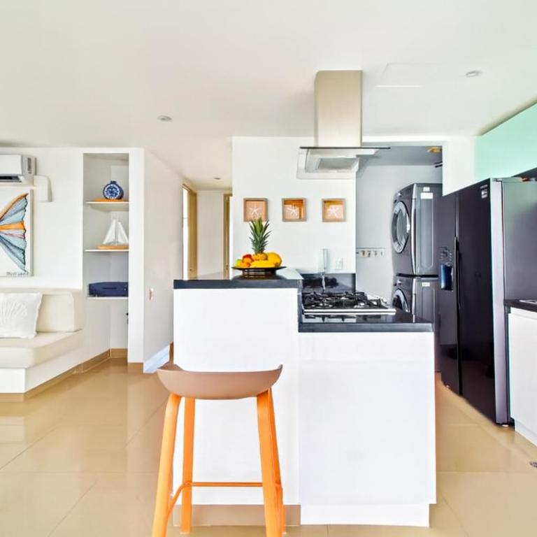 Apartamento de Ensueño!! Sonesta 935 Cartagena Salida Playa Vistas WOW Morros - Two-Bedroom Apartment with Terrace and Sea View - 18