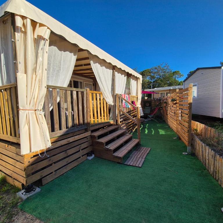 Un toit sur le bassin les Embruns - Mobile Home - 8