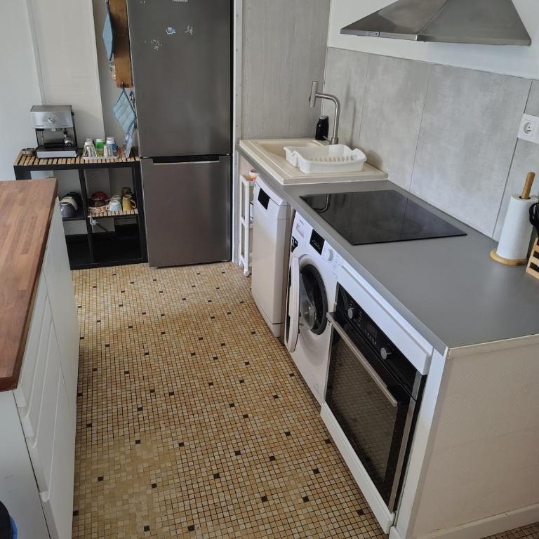 Marché Central Royan 2 Chambres avec Jardin - Appartement 2 Chambres avec Terrasse - 10