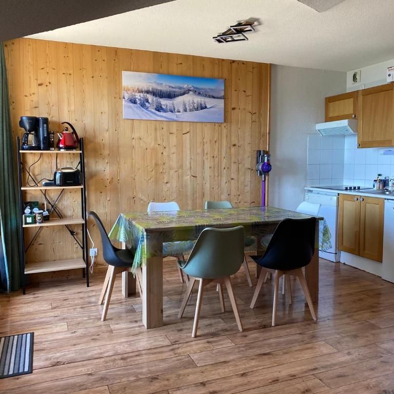 Plein sud, grande pièce de vie, vue imprenable sur les montagnes et parking couvert privé - Appartement 1 Chambre - 1