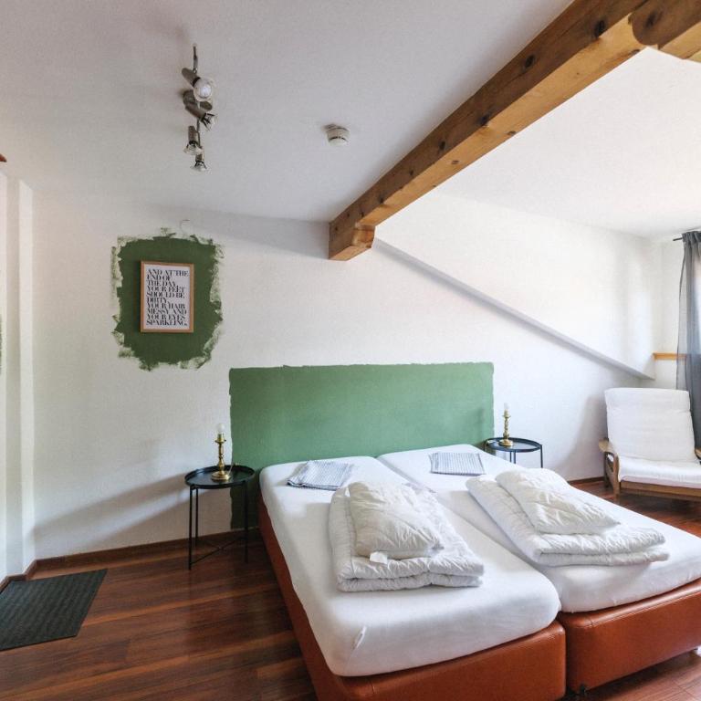 Mellow Mountain Hostel - Camera Matrimoniale/Doppia con Letti Singoli con Bagno - 1