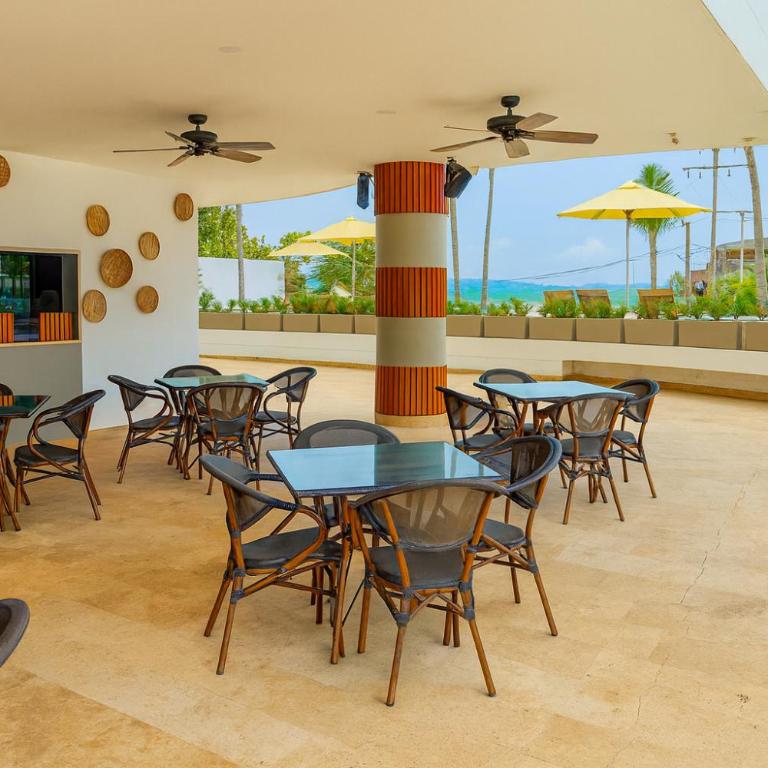 Apartamento de Ensueño!! Sonesta 935 Cartagena Salida Playa Vistas WOW Morros - Two-Bedroom Apartment with Terrace and Sea View - 50