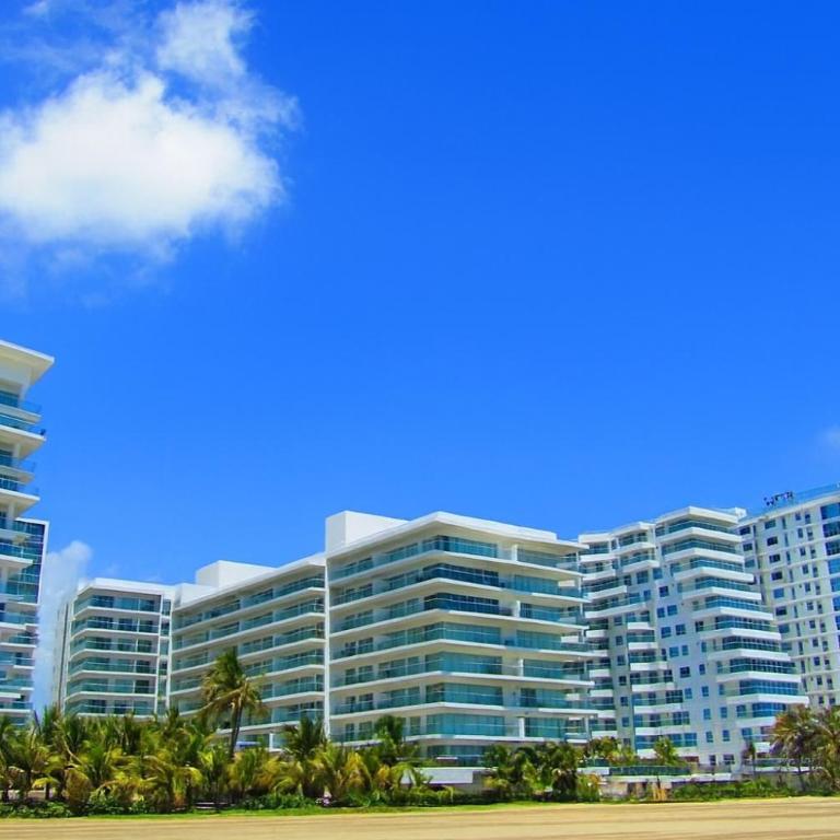 Apartamento de Ensueño!! Sonesta 935 Cartagena Salida Playa Vistas WOW Morros - Two-Bedroom Apartment with Terrace and Sea View - 53