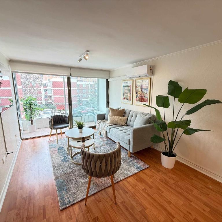 HOM I A pasos Metro InésDeSuárez 4PAX, Providencia MPD31 - Apartment - 43