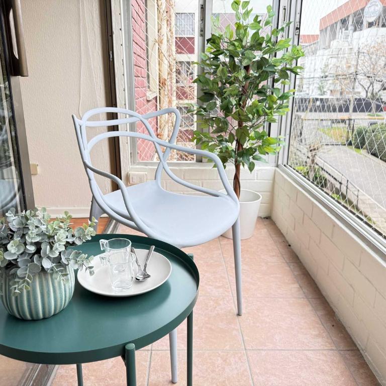 HOM I A pasos Metro InésDeSuárez 4PAX, Providencia MPD31 - Apartment - 57