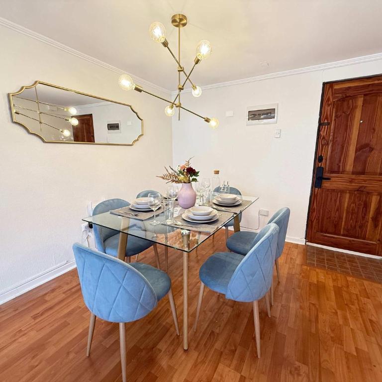 HOM I A pasos Metro InésDeSuárez 4PAX, Providencia MPD31 - Apartment - 66