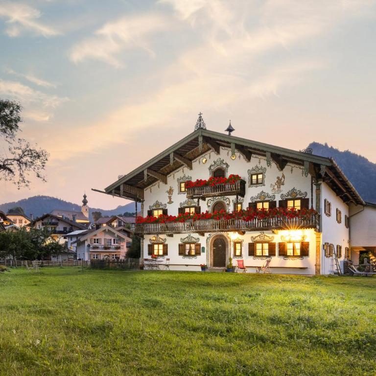 Schwabenbauernhof-Tradition und Moderne erleben - Apartment mit Blick auf die Berge - 1