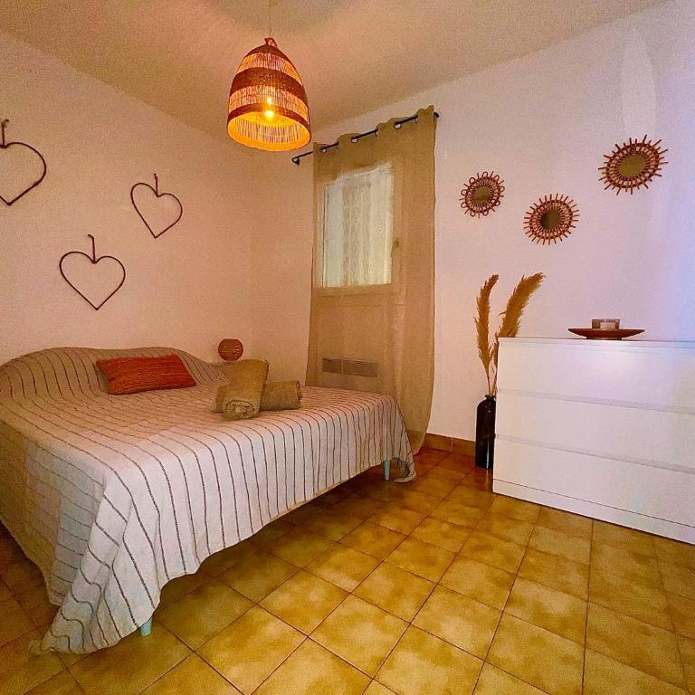 Au Petit Bonheur vue mer, parking, 3 mn de la plage - Appartement 2 Chambres - 5
