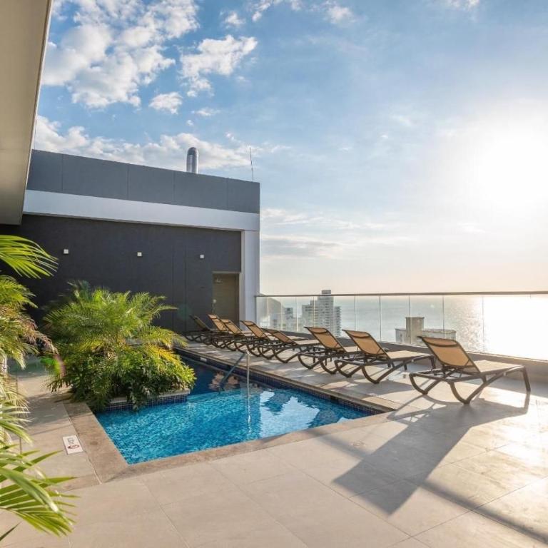Ámbar Roca / Rodadero - Apartamento con vistas al mar - 2