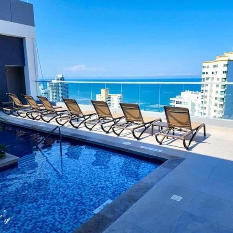 Ámbar Roca / Rodadero - Apartamento con vistas al mar - 13