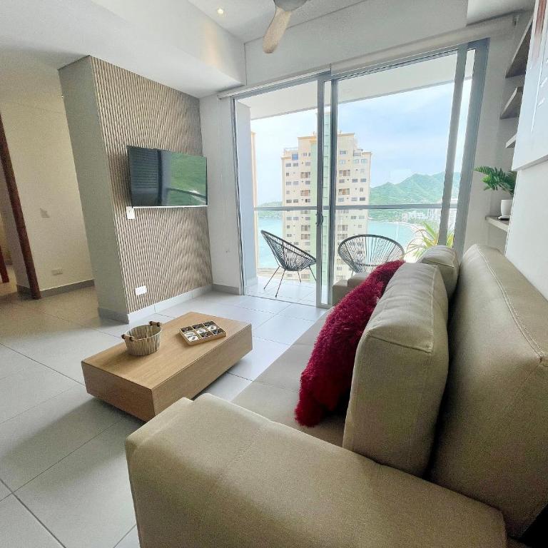 Ámbar Roca / Rodadero - Apartamento con vistas al mar - 31