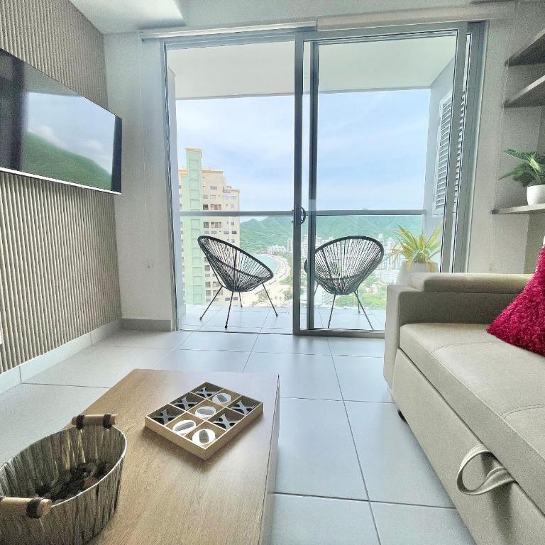Ámbar Roca / Rodadero - Apartamento con vistas al mar - 32