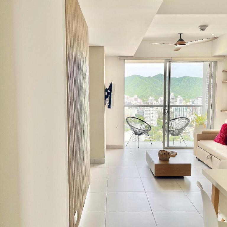 Ámbar Roca / Rodadero - Apartamento con vistas al mar - 34