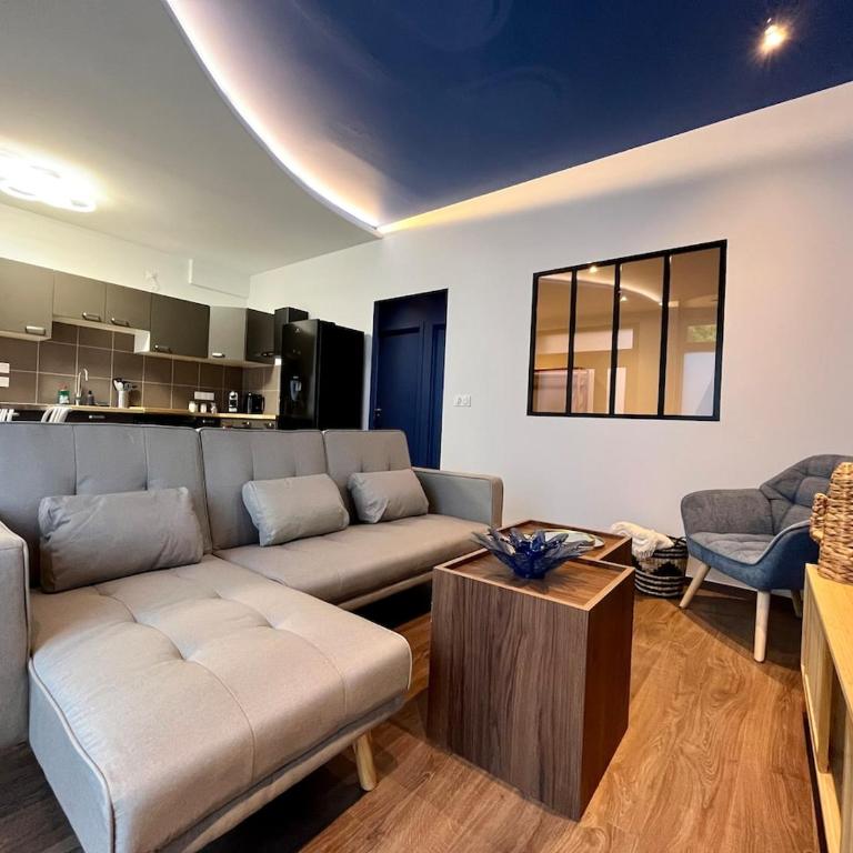 T2 Central Le Viennois - Gare de Vienne - 25 min de Lyon - Appartement 1 Chambre - 3