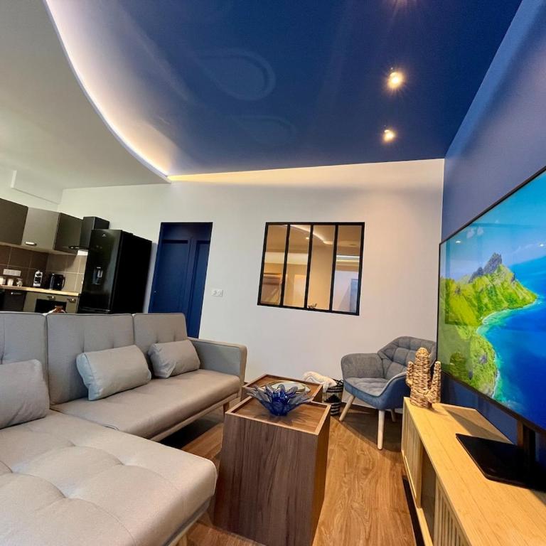 T2 Central Le Viennois - Gare de Vienne - 25 min de Lyon - Appartement 1 Chambre - 12