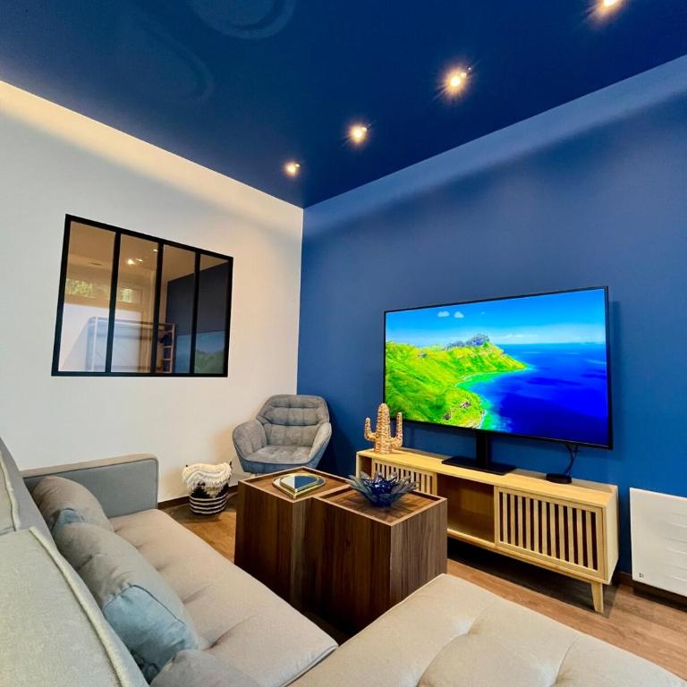 T2 Central Le Viennois - Gare de Vienne - 25 min de Lyon - Appartement 1 Chambre - 8